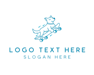 Pet Dog Skateboard logo