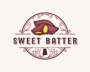 Sweet Potato Alabama logo design