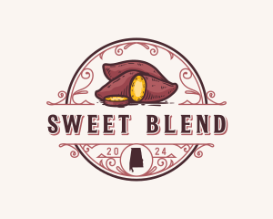 Sweet Potato Alabama logo design