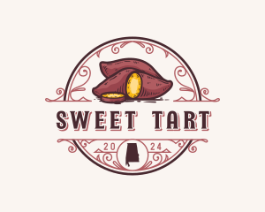 Sweet Potato Alabama logo design