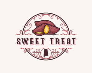 Sweet Potato Alabama logo design