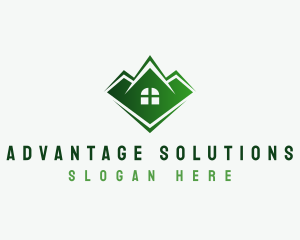 Home Roof Construction Logo