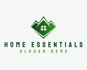 Home Roof Construction logo design