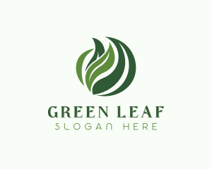 Eco Herbal Garden logo design