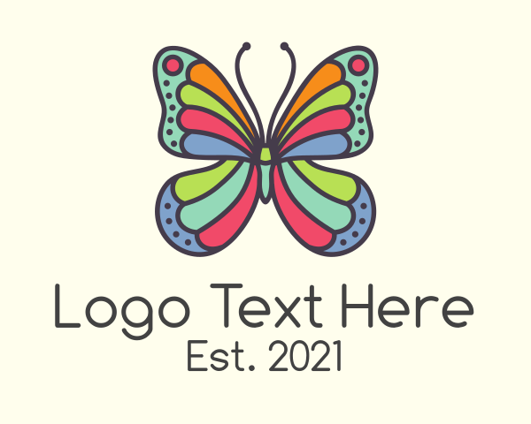 Moth logo example 3