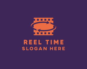 Movie Review Reel logo design