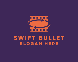 Movie Review Reel logo design