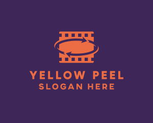 Movie Review Reel logo design