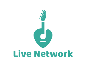 Turquoise Rock Guitar logo