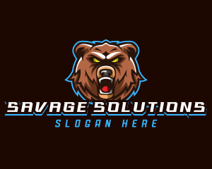 Fierce Bear Gaming logo design