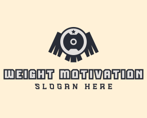 Hipster Gym Weights logo