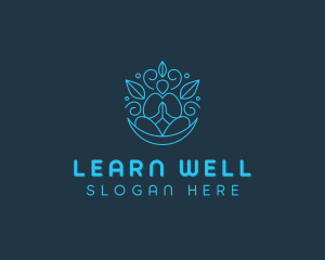 Wellness Zen Yoga logo design