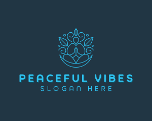 Wellness Zen Yoga logo design