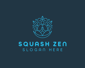 Wellness Zen Yoga logo design