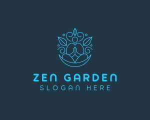 Wellness Zen Yoga logo design