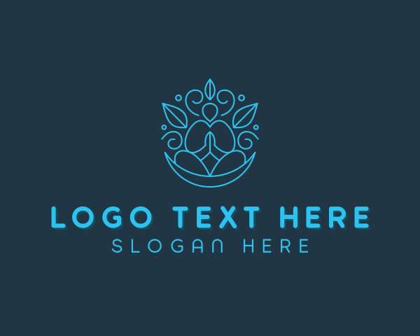 Yoga Instructor logo example 3