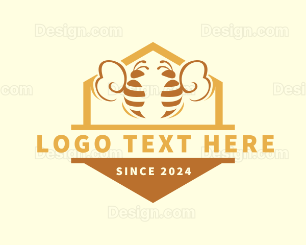 Beekeeping Apiary Hive Logo