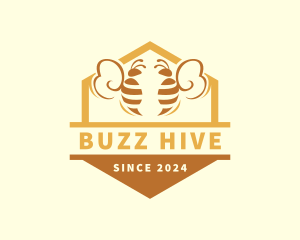 Beekeeping Apiary Hive logo
