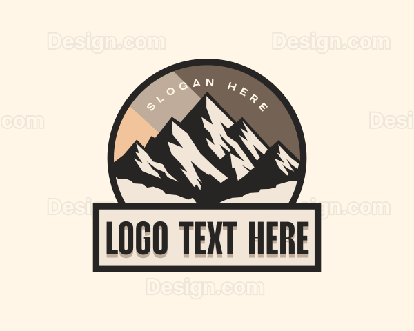 Adventure Mountain Peak Logo