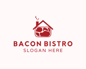 Red Meat House logo design