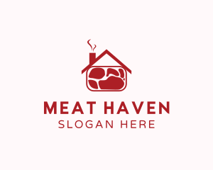 Red Meat House logo design