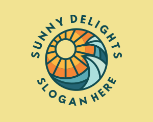Summer Sunrise Waves logo