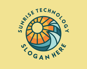Summer Sunrise Waves logo