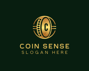 Crypto Digital Coin logo design