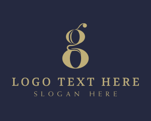 Elegant Lowercase Letter G logo