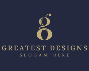 Elegant Lowercase Letter G logo design