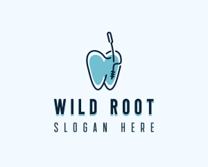 Tooth Dentist Orthodontics logo design