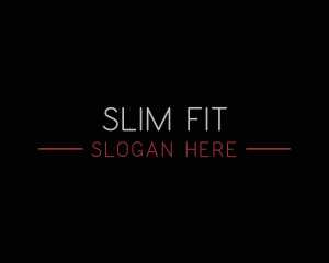 Modern Slim Minimalist logo