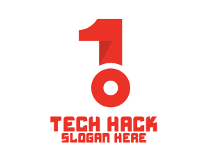 Red Tech Number 1 logo