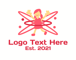 Young Child Playing  logo