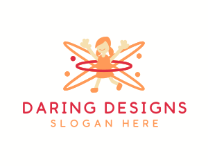 Young Child Playing  logo