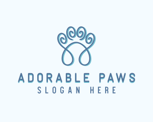 Paw Pet Grooming logo design