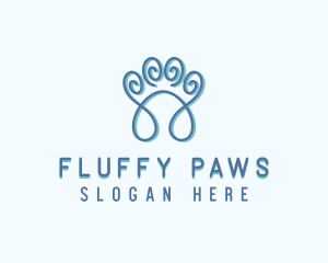 Paw Pet Grooming logo design