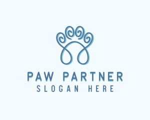 Paw Pet Grooming logo design