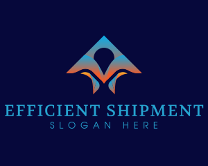  Travel Plane Logistics logo design