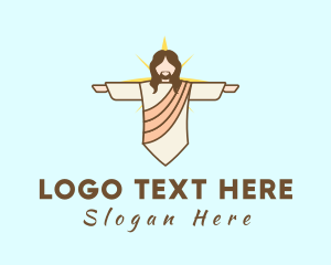 Pilgrimage - Christ the Redeemer Travel logo design