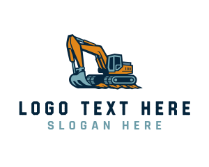 Industrial Excavator Digger logo