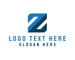 Technology Modern Letter Z logo