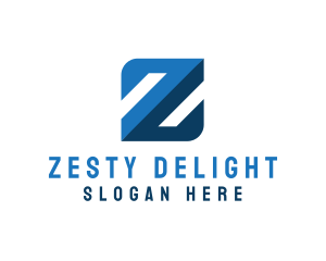 Technology Modern Letter Z logo design