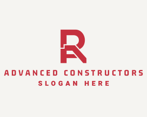 SImple Modern Construction logo design