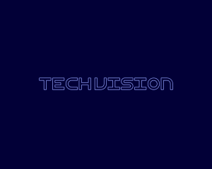 Futuristic Digital Techno logo design