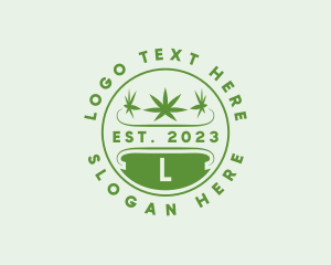 Marijuana Plant Dispensary  logo