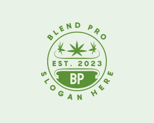 Marijuana Plant Dispensary  logo design