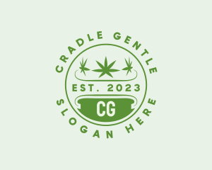 Marijuana Plant Dispensary  logo design