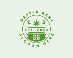 Marijuana Plant Dispensary  logo design