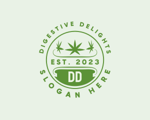 Marijuana Plant Dispensary  logo design